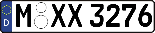 M-XX3276
