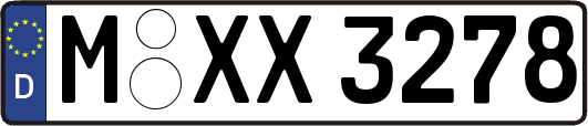 M-XX3278