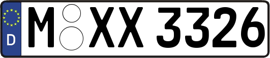 M-XX3326