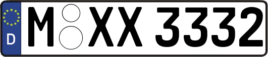 M-XX3332