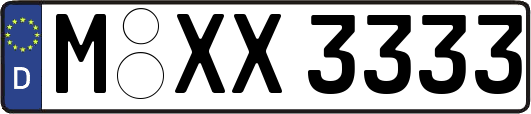 M-XX3333