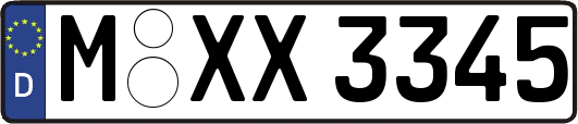 M-XX3345