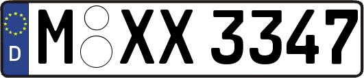 M-XX3347