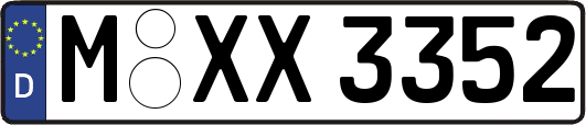 M-XX3352