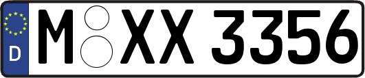 M-XX3356