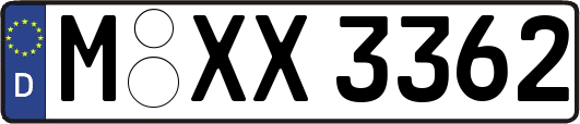 M-XX3362