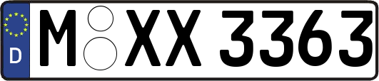 M-XX3363