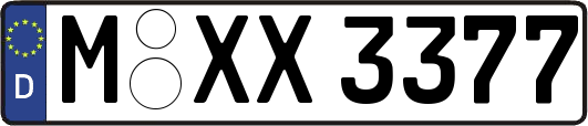 M-XX3377