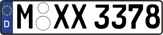 M-XX3378