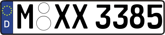 M-XX3385