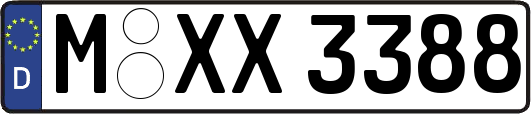 M-XX3388