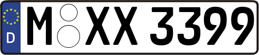 M-XX3399