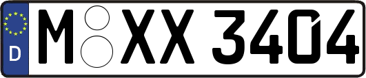 M-XX3404