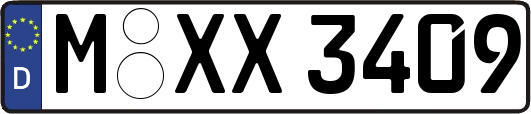 M-XX3409