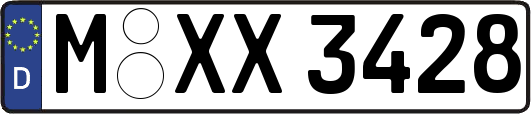 M-XX3428
