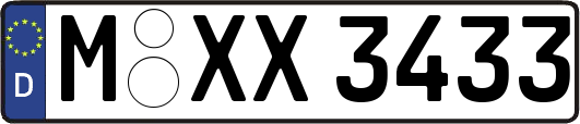 M-XX3433