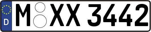 M-XX3442