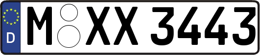 M-XX3443