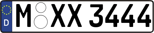 M-XX3444
