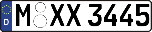 M-XX3445