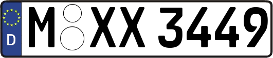 M-XX3449