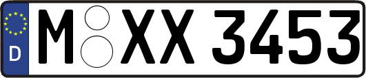 M-XX3453