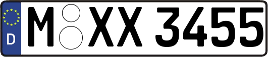 M-XX3455