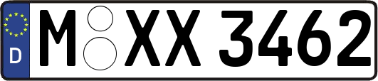 M-XX3462