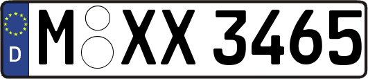 M-XX3465