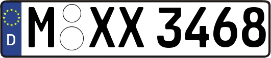 M-XX3468