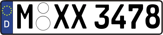 M-XX3478
