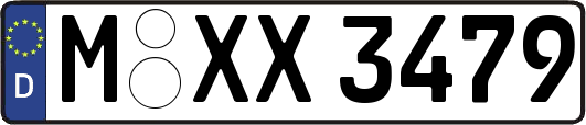 M-XX3479