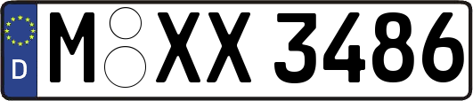 M-XX3486