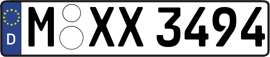 M-XX3494
