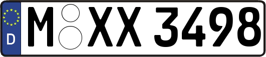 M-XX3498