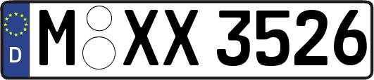 M-XX3526