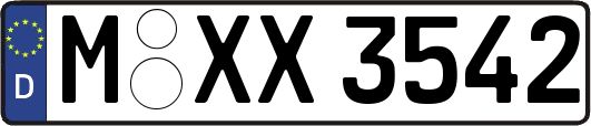 M-XX3542