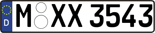 M-XX3543