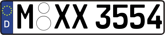 M-XX3554