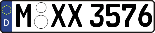 M-XX3576