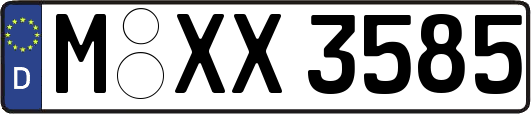 M-XX3585