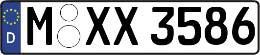 M-XX3586