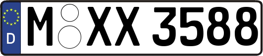M-XX3588
