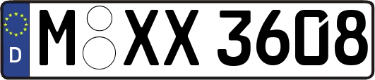 M-XX3608