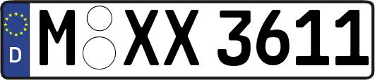 M-XX3611