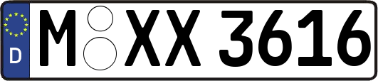 M-XX3616