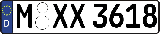 M-XX3618