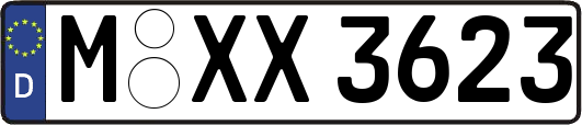 M-XX3623