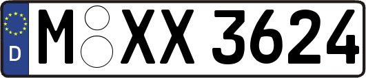 M-XX3624
