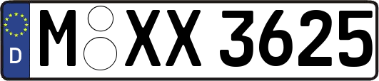 M-XX3625